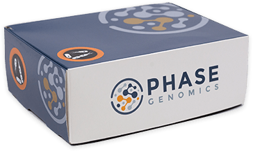 Phase Genomics Hi-C scaffolding product box