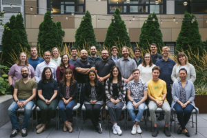 Photograph of Phase Genomics team outside
